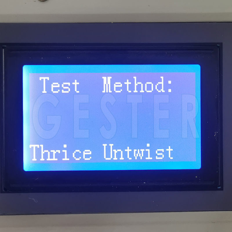 ISO2061 BS2085 ASTM D1422 Electronic Yarn Twist Tester